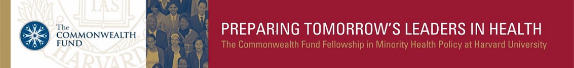 Commonwealth Fund Fellowship in Minority Health Policy at Harvard University banner logo
